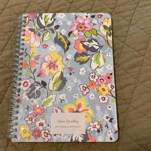 Vera Bradley floating garden mini notebook new